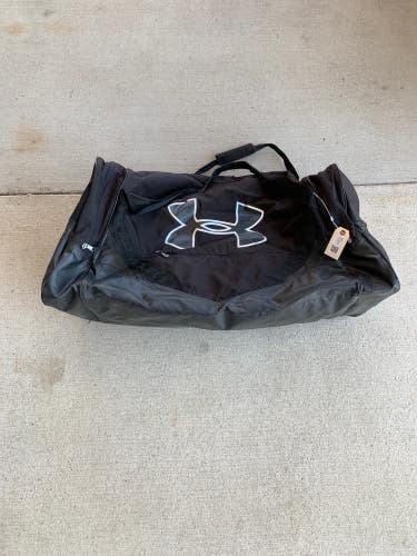 Black Used Under Armour Duffle Bag (35" x 15" x 16")