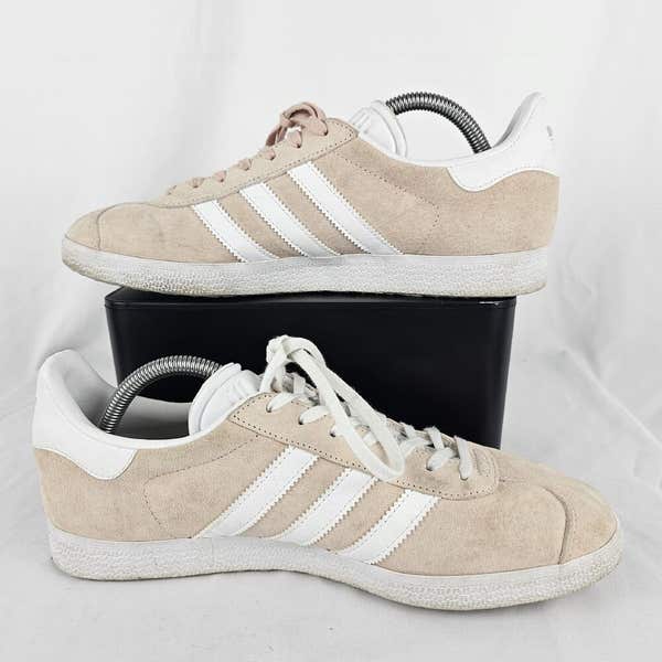 adidas gazelle silver green womens adidas Shoe Palace Exclusive Gazelle Mens Lifestyle Shoes White Brown IF4600
