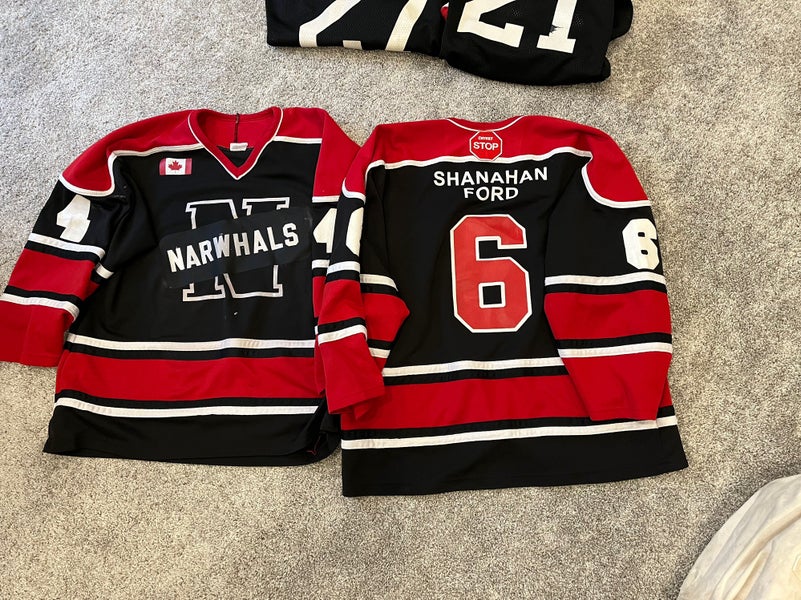 Narwhals Vintage Hockey Jersey
