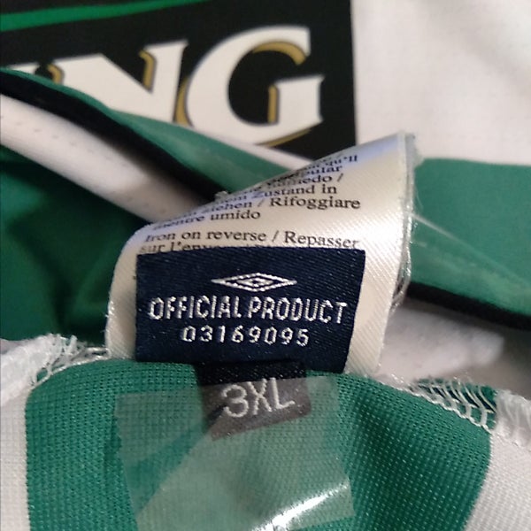 Vintage Original Celtic Soccer Jersey by Umbro. Mens Size 