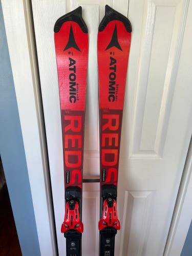 Atomic FIS SL Women's 2021 Race Skis With Bindings Max Din 16
