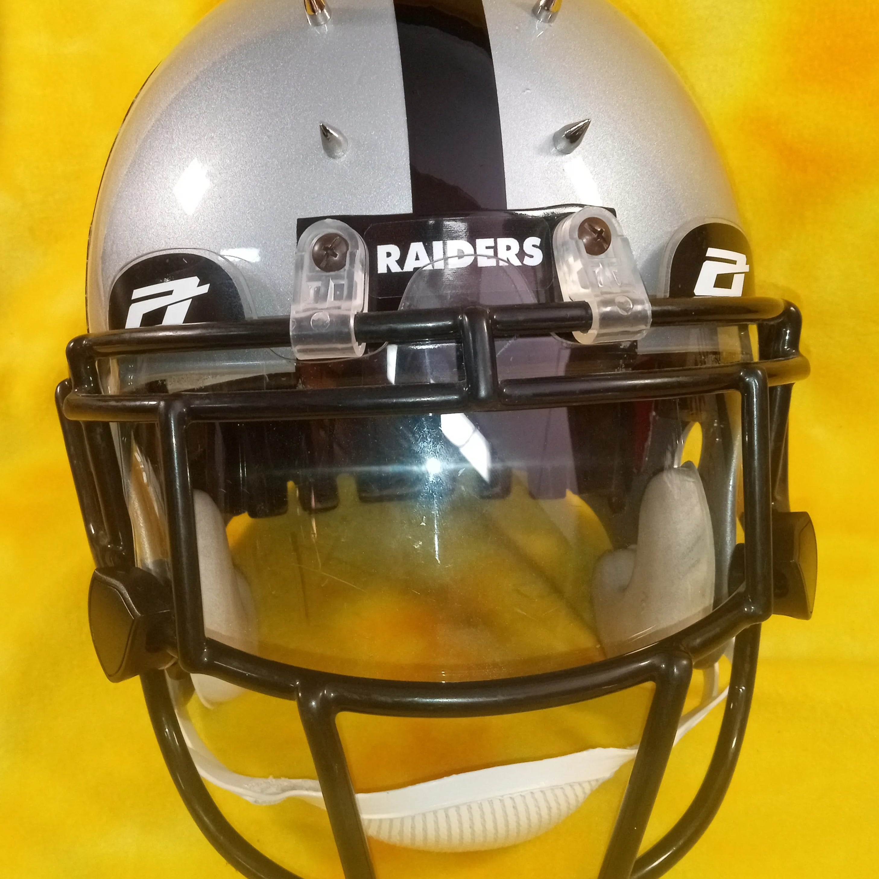 FB_Helmet_Guy on X: Raiders black mask helmet. 