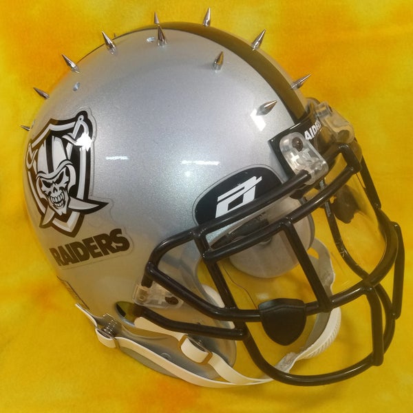 REVOLUTION OAKLAND RAIDERS CUSTOM FULLSIZE FOOTBALL HELMET ~ LARGE