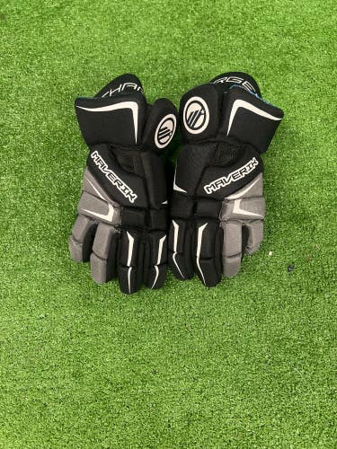 Used Position Maverik Charger Lacrosse Gloves 12"