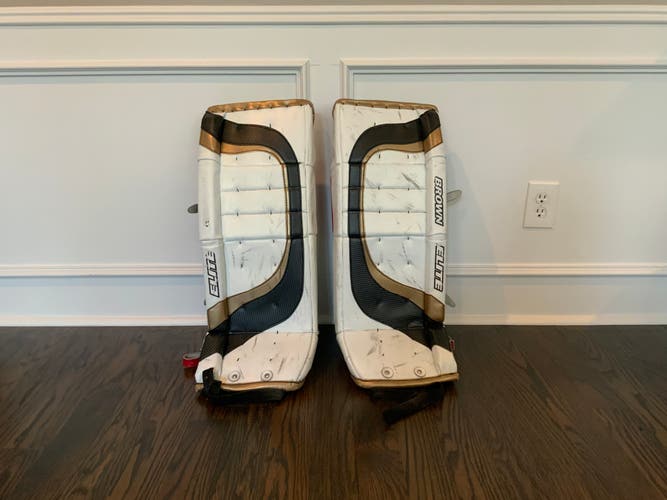 Brown JB2250 Leg Pads - Full custom - Junior 26.5”
