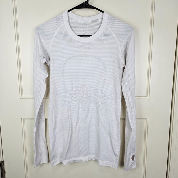 Lululemon Star Runner Long Sleeve Black Rulu Reflective Top Shirt