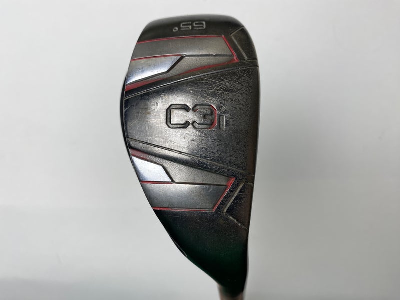 C3i Black Lob Wedge LW 65* Wedge Steel Mens RH Midsize Grip