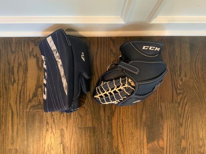 CCM EFlex E3.5 Glove + Blocker Set