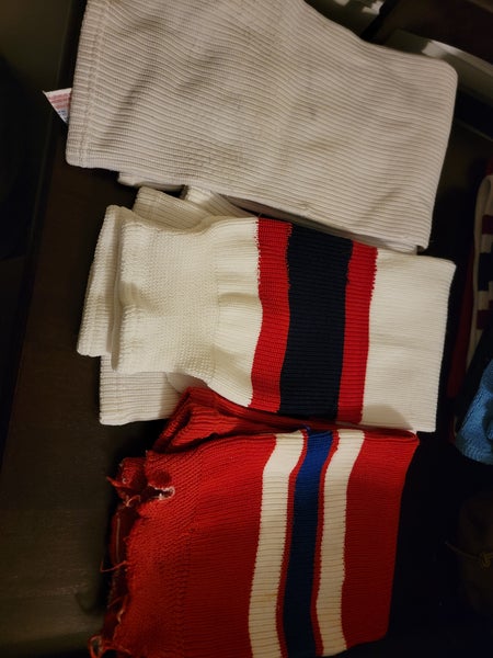 Senior Used Knit Hockey Socks - Assorted COlors
