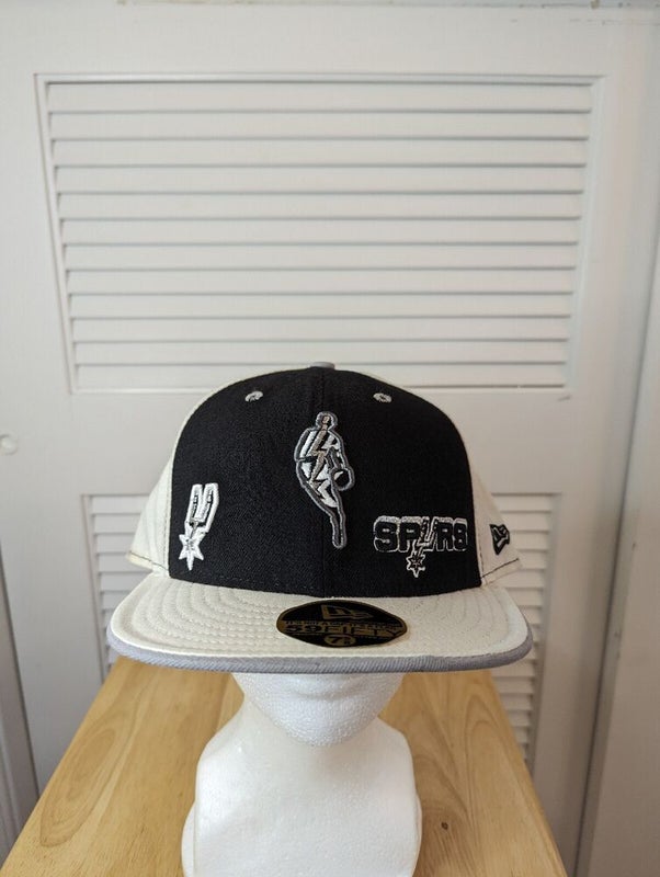 San Antonio Spurs Men's New Era 2023/2024 Draft 9FIFTY Cap - Black