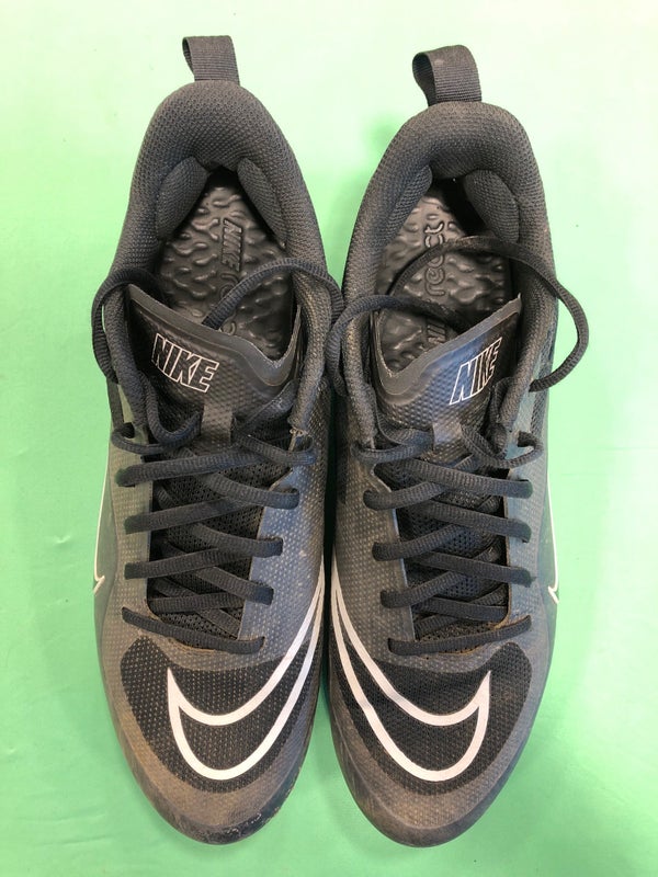 Used Nike Alpha Huarache 8 Pro Lacrosse Cleats - Size: M 10.5 (W 11.5)