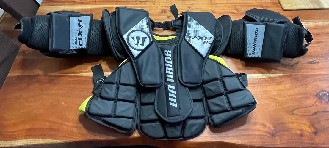 Used Small/Medium Warrior  Ritual XP Goalie Chest Protector