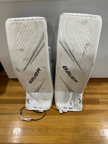 Used 36" Bauer Vapor 2X Pro Goalie Leg Pads Pro Stock