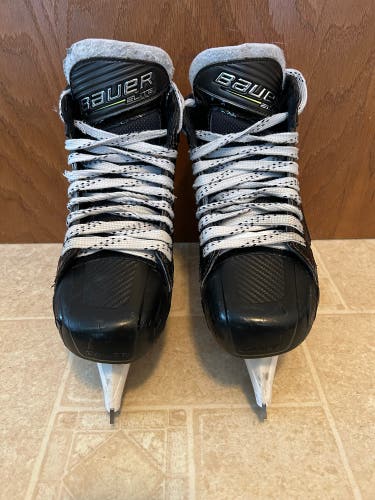 Used Bauer Regular Width Size 6.5 Elite Hockey Goalie Skates