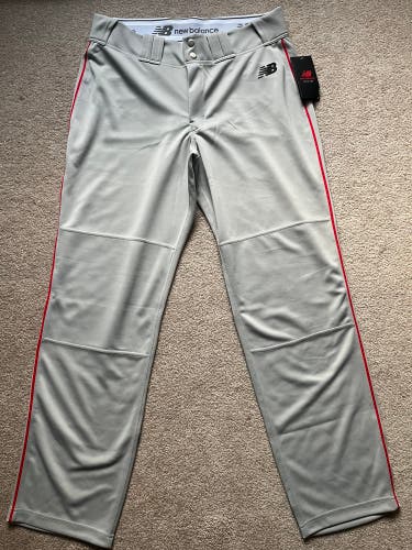 Gray New Large New Balance Game Pants
