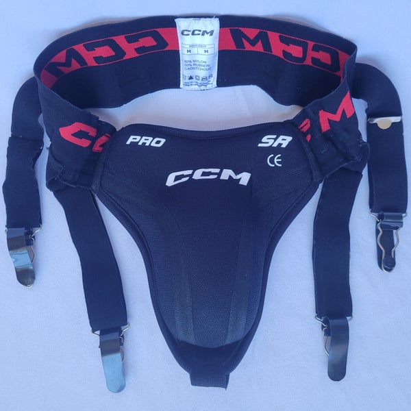 used CCM Pro Jock 3-in-1 pro stock jock/garter/cup combo