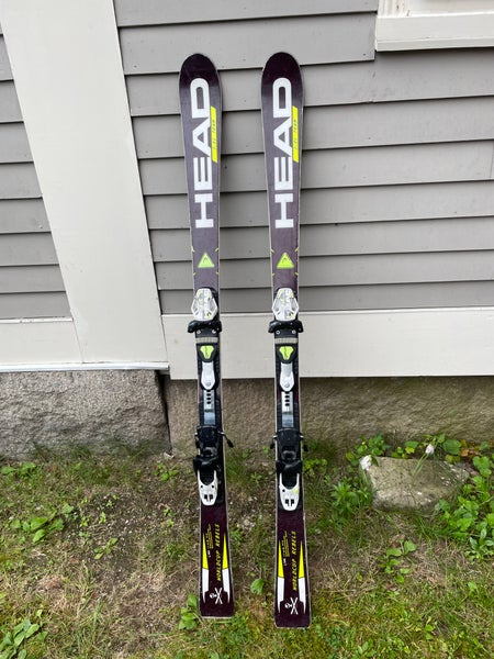Used HEAD 146 cm Racing World Cup Rebels i.SL RD Skis With 