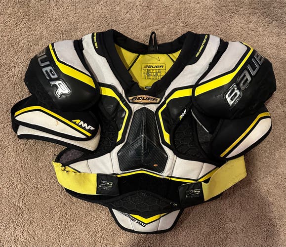 Used Large Bauer Pro Stock Supreme 2S Pro Shoulder Pads