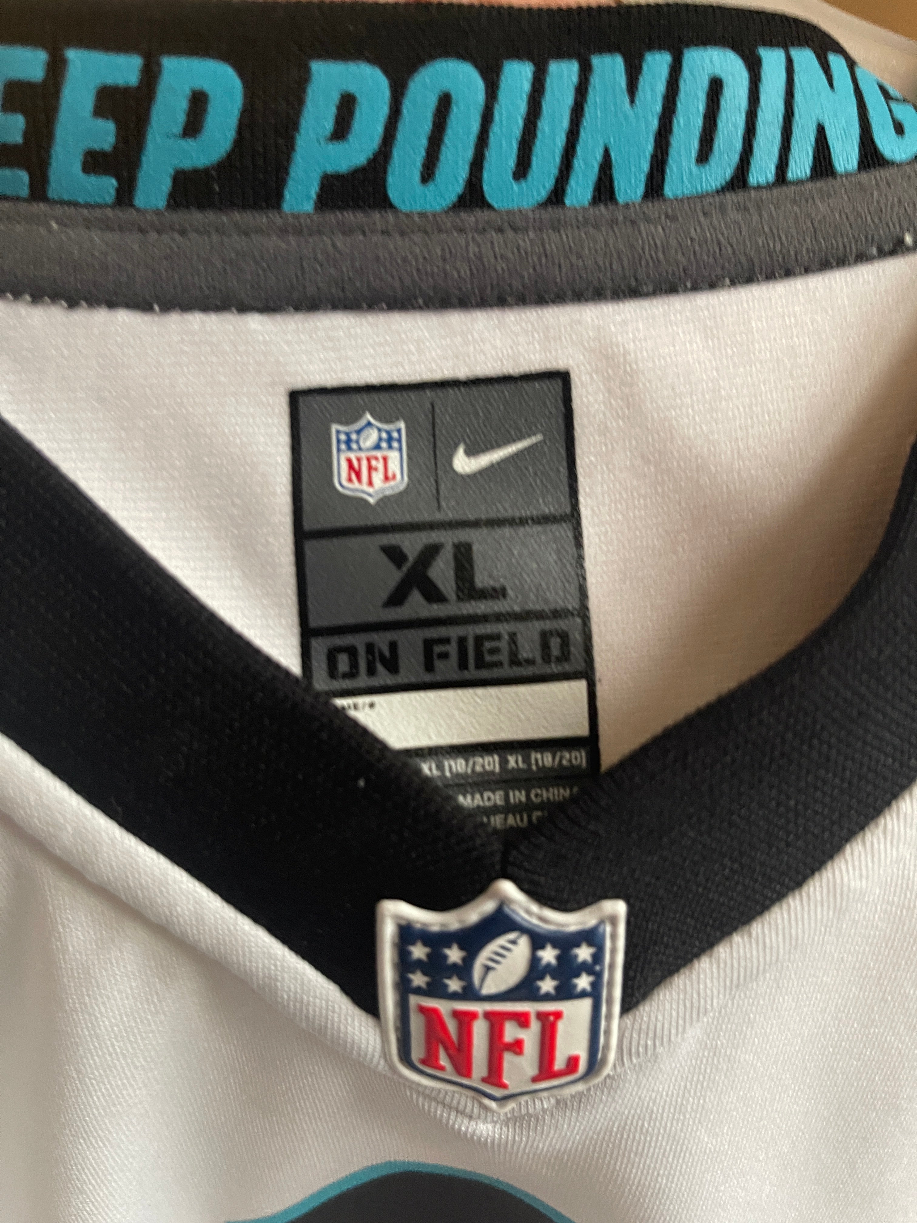 New Cam Newton Size XL Mens Black Carolina Panthers Limited Nike Jersey NWT