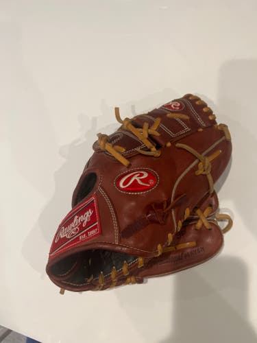 Used 2019 Rawlings Right Hand Throw Infield Heart of the Hide Baseball Glove 11.75"