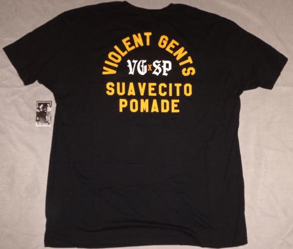 Violent Gentlemen x Suavecito Pomade Black 3XL Men's Shirt