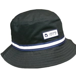 NEW TaylorMade Black Large/Extra Large Vintage Twill Bucket Golf Hat/Cap