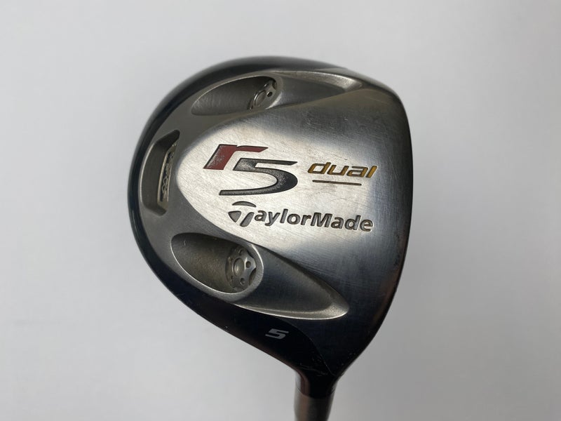 Taylormade R5 Dual 5 Fairway Wood 18* MAS2 55g Senior Graphite Mens RH