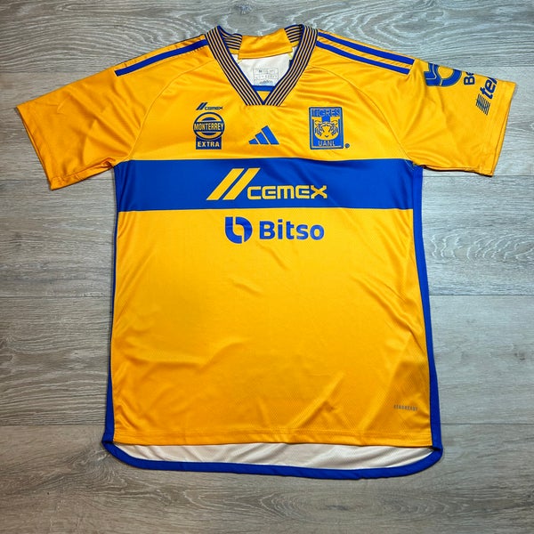 Tigres UANL Men's Soccer Jersey yellow Color Jersey