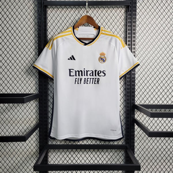 Adidas Real Madrid Home Jersey 23/24 - White - Size S