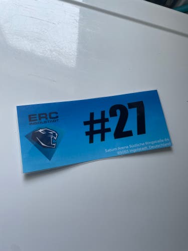 ERC Ingolstadt DEL German Hockey Bag Tag