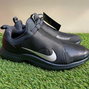 Men's Nike Tour Premiere Golf Fast Fit PGA Black Silver AO2241-002 Size 12 NEW