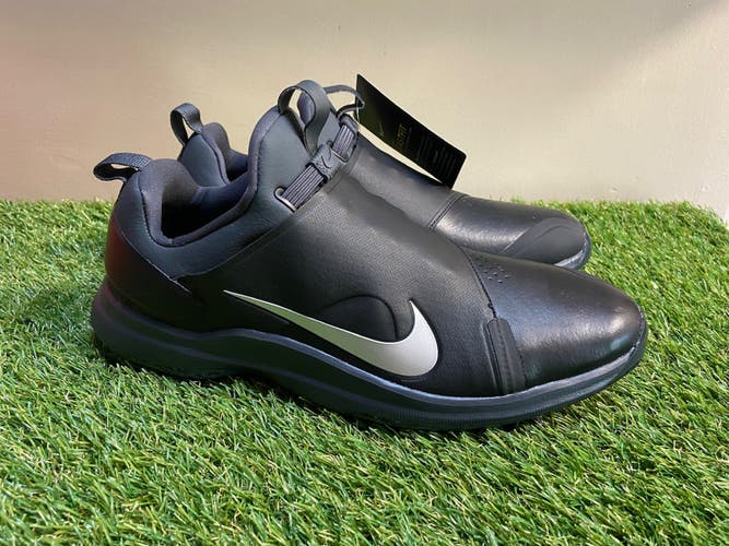 Men's Nike Tour Premiere Golf Fast Fit PGA Black Silver AO2241-002 Size 12 NEW