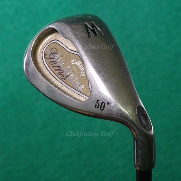 Lady Callaway Big Bertha 2004 50° AW & SW Gems 65i Graphite Ladies