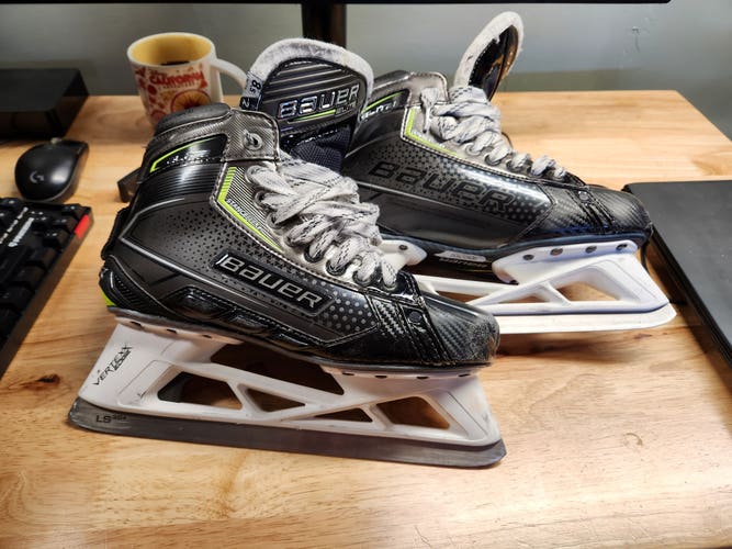 8.5 fit2 Bauer Elite Goalie Skates