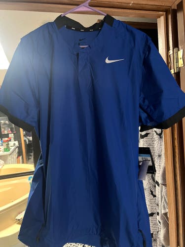Blue New Medium Nike Jacket Baseball Warm Up