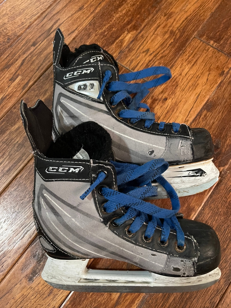 Used CCM Regular Width Size 13 Vector 01 Hockey Skates