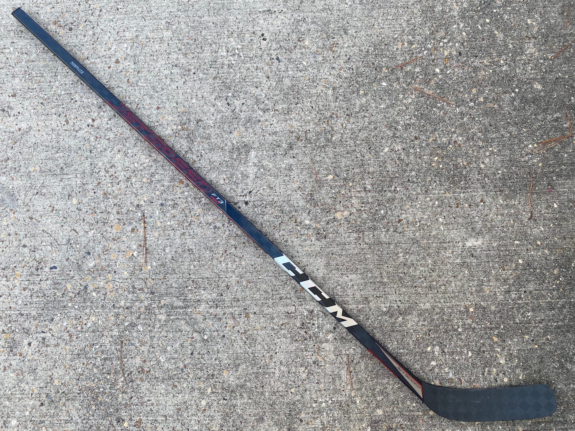 CCM JetSpeed FT3 PRO Pro Stock Hockey Stick Grip 85 Flex Left P40M 4317