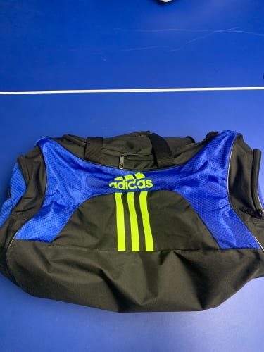 New Blue Adidas Soccer Duffle Bag