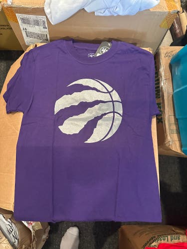 Toronto Raptors Purple Swipe 47 Brand Tee-NWT all sizes