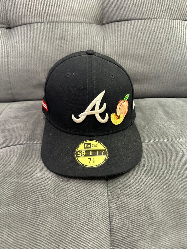 Shop New Era 59Fifty Atlanta Braves Vintage Logo Retro Hat 60305867 beige