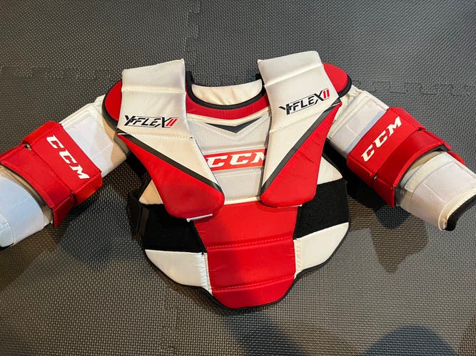 Goalie Chest And Arm Pads