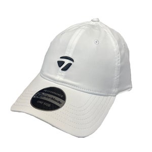 NEW TaylorMade T Bug White Adjustable Golf Hat/Cap