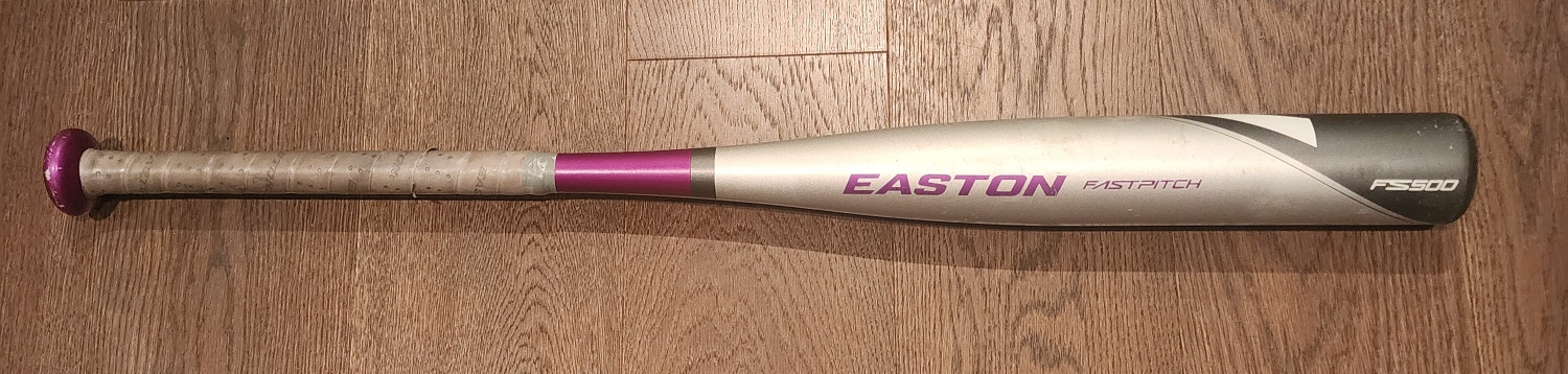 Used Easton Alloy FS500 Fastpitch Softball Bat (-13) 29"