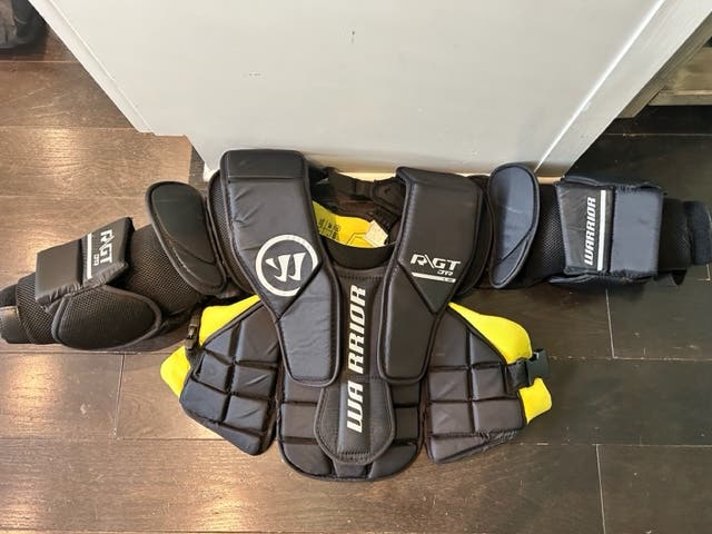 Used Small/Medium Warrior Ritual GT Goalie Chest Protector