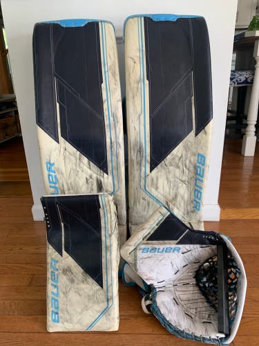 37" Regular Pro Stock Mach Goalie Full Set