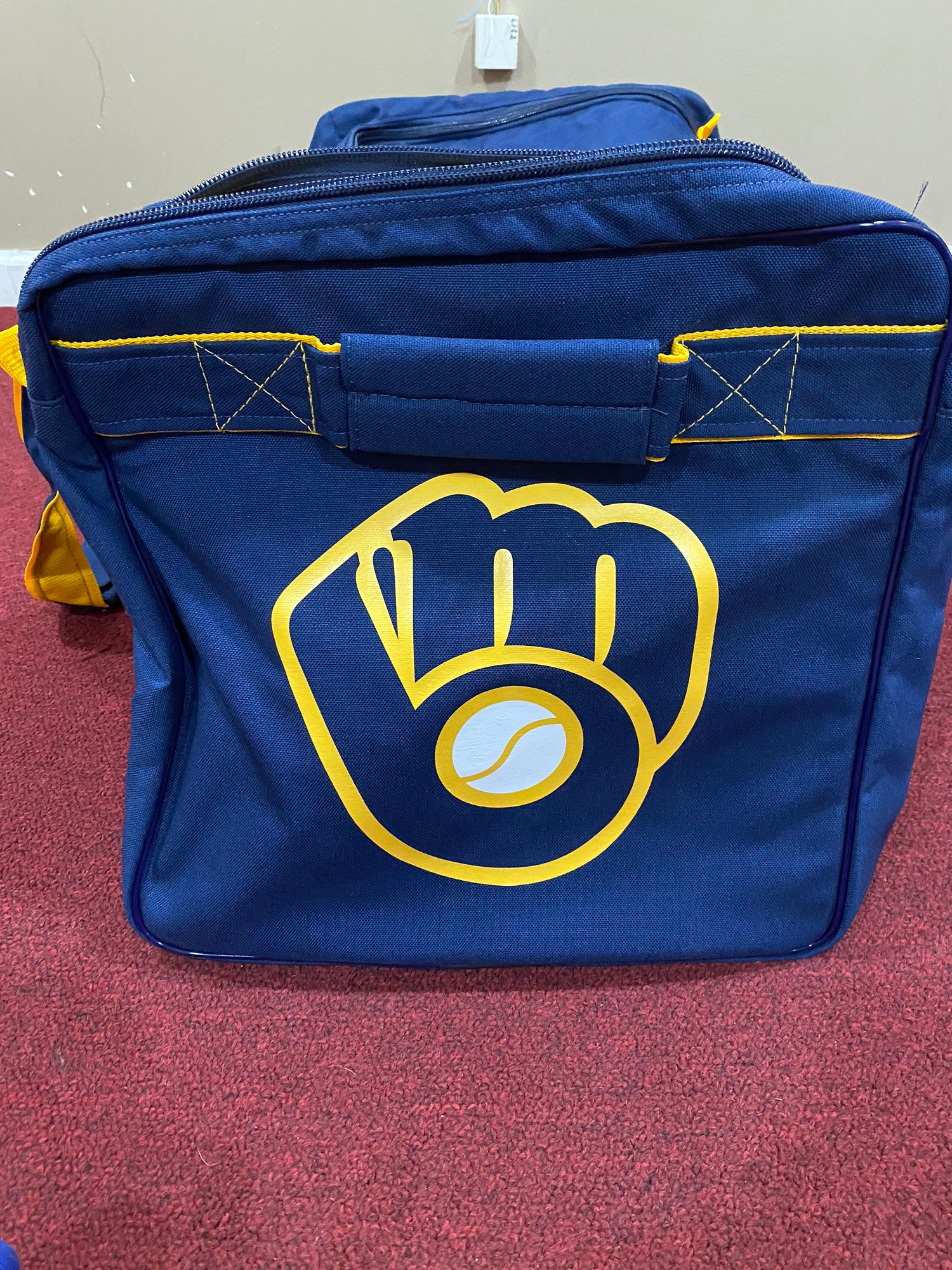 Bags, Back Pack Genuine Merchandise Louisville Slugger Milwaukee Brewers