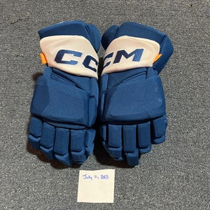 New Blue CCM HGPJSPP Pro Stock Gloves Colorado Avalanche Team Issued 15”