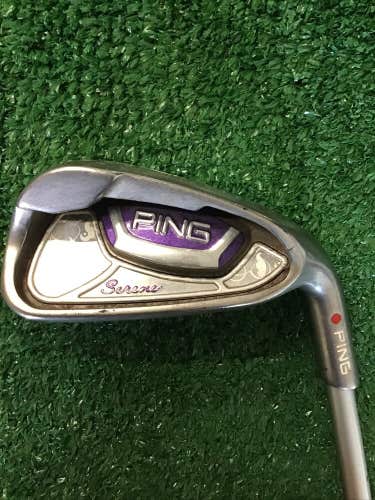 Ping Serene Red Dot Single 7 Iron With Ladies Graphite Shaft