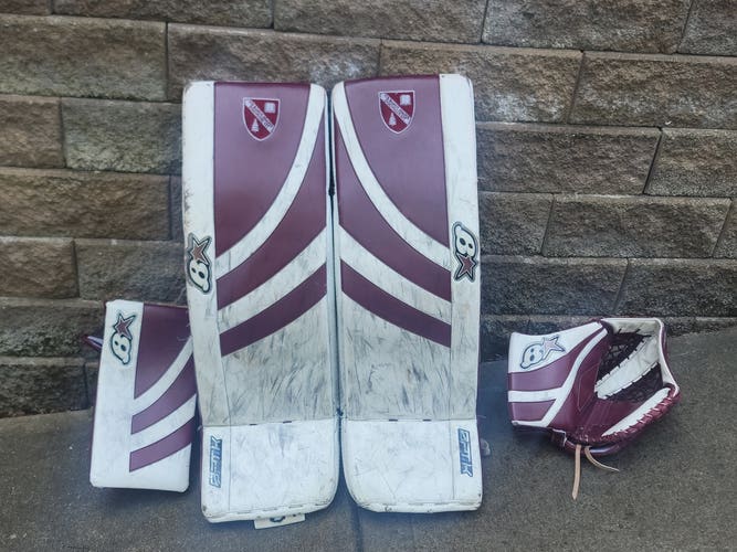 Used 34"+2 Brian's Custom Optik Goalie Full Set