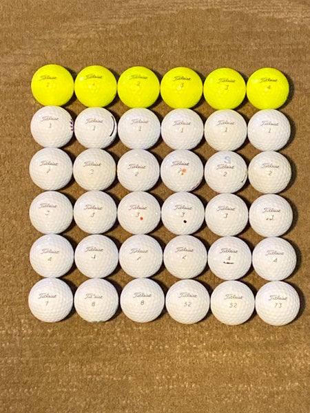 Used Titleist 36 Pack (3 Dozen) Pro V1 Balls